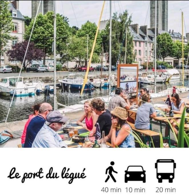 Le Paris-Brest - Faites Une Pause Sur Votre Trajet Apartamento Saint-Brieuc Exterior foto